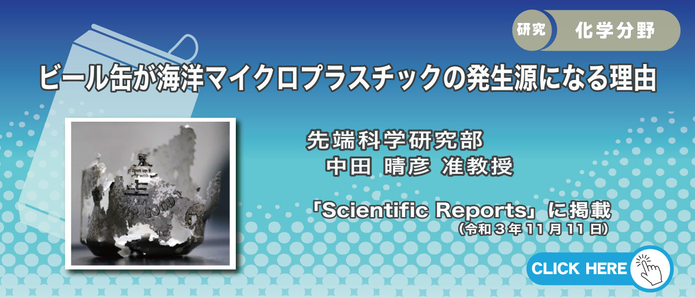 中田准教授 化学分野